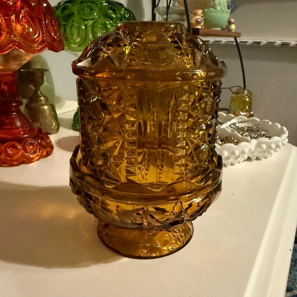 Indiana Stars and Bars fairy lamp in Amber - Picture 2 of 12